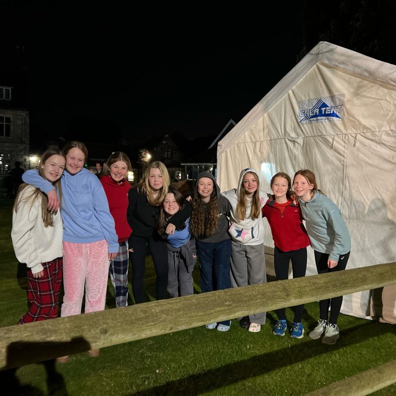 Warminster School Sleep Out